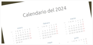 Calendario del 2024