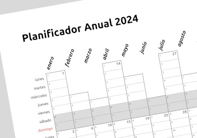 planificador anual - vertical